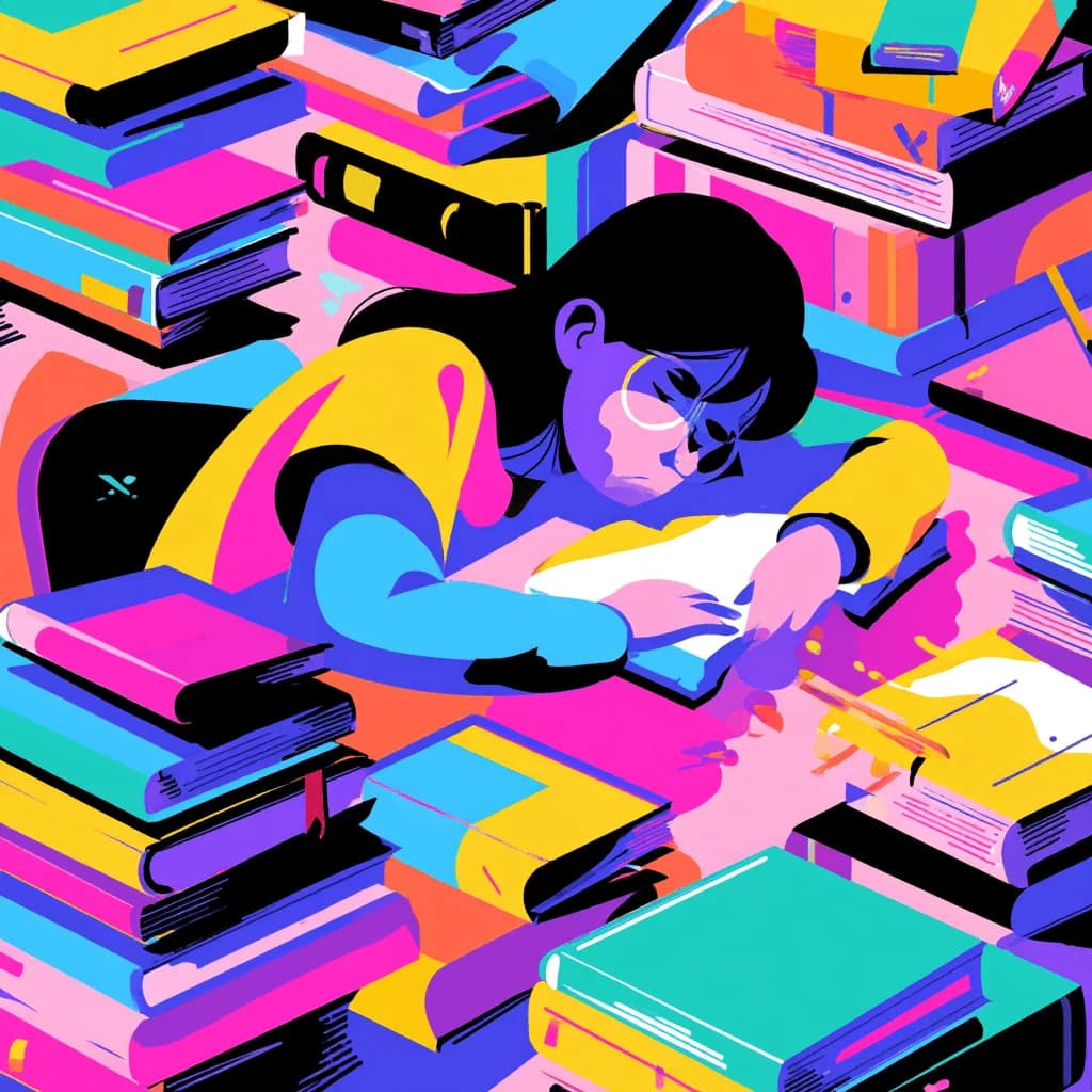 Frustrated learner sitting through generic content